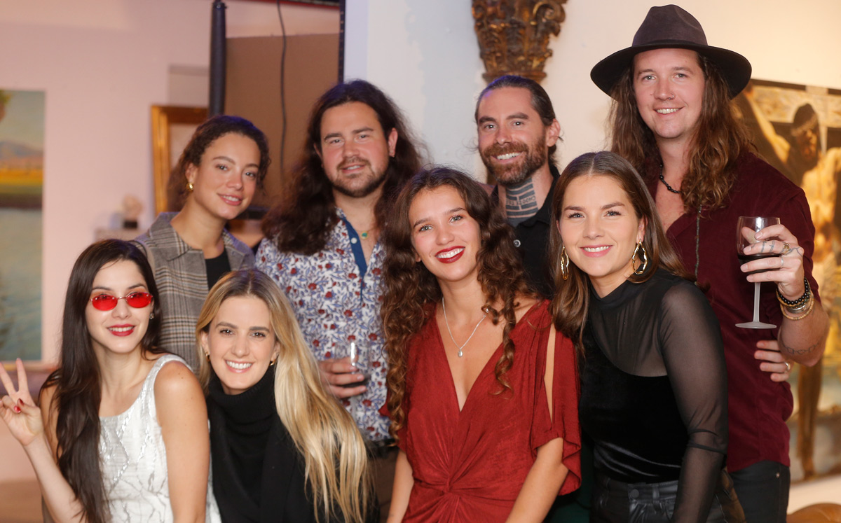 Tamara Rodríguez, Mónica Casán, Maggie Nolan, Breydon Terio, Shane Mchugy, Patrick Croome, Carolina Exome y Lucía Guerra / Foto: Daniel Saldívar