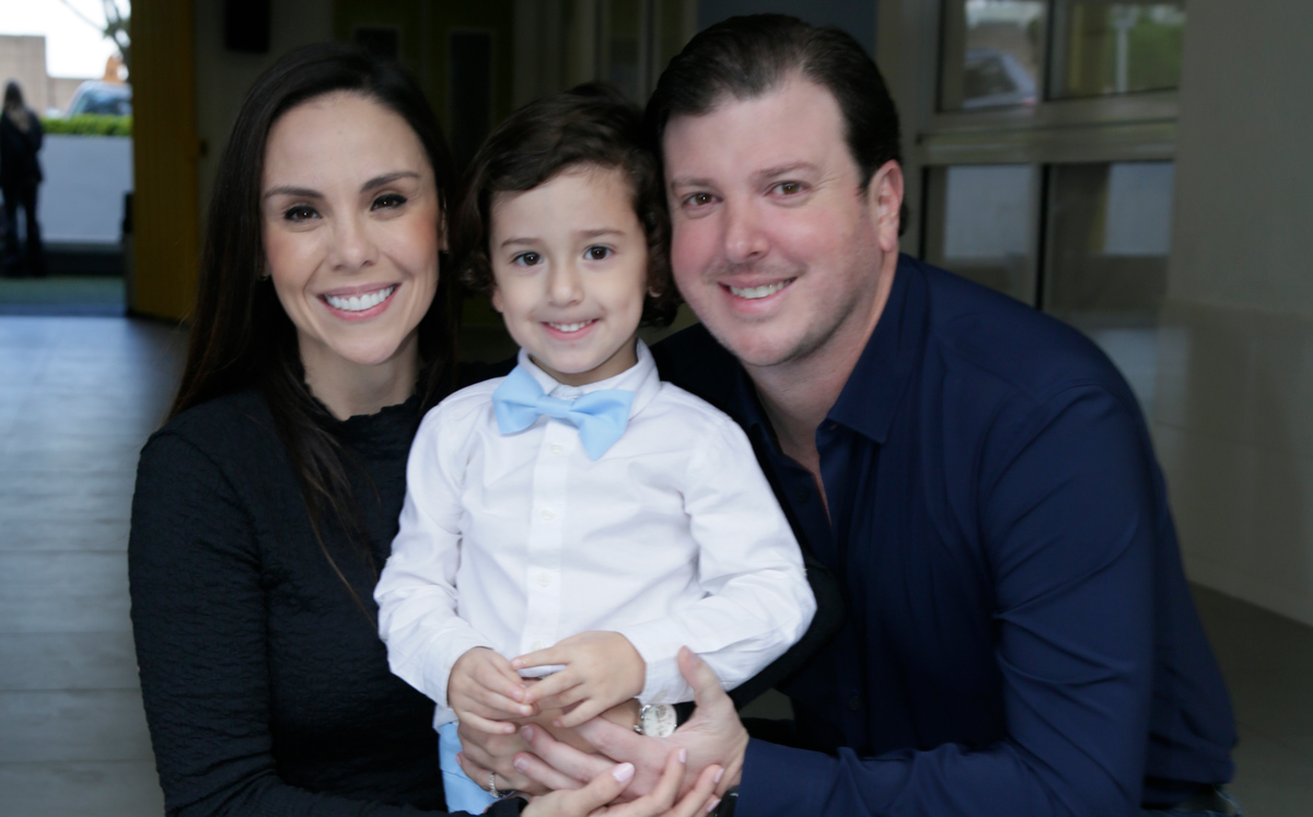 Yolanda Adame de Martínez, Gabriel Martínez y Ricardo Martínez  / Foto: Omar Valdez