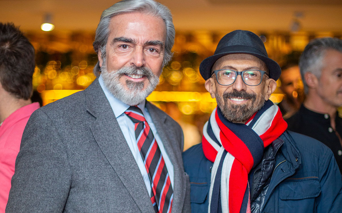 Lorenzo Lazo y Óscar Román
