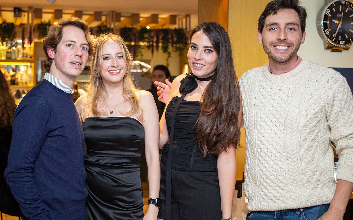 Pedro Hanhausen, Elena Llorente, Alexa De Alba y Rodrigo Reyes