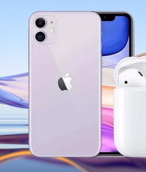 Combo de iPhone  y Airpods por solo $8,500 pesos (Foto: Instagram)