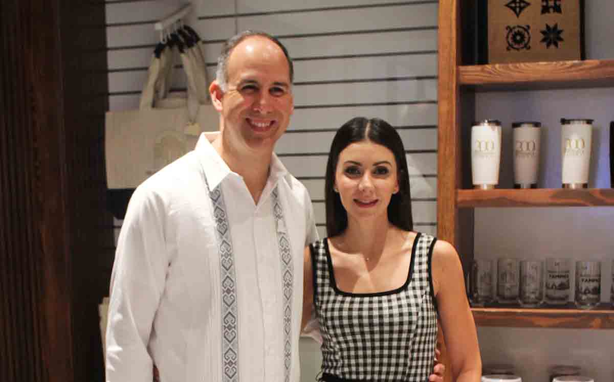 JOSÉ ÁNGEL GARCÍA y ZAIRA LOYOLA orgullosos de ser parte de la inauguración del Museo de la Ciudad Tampico
