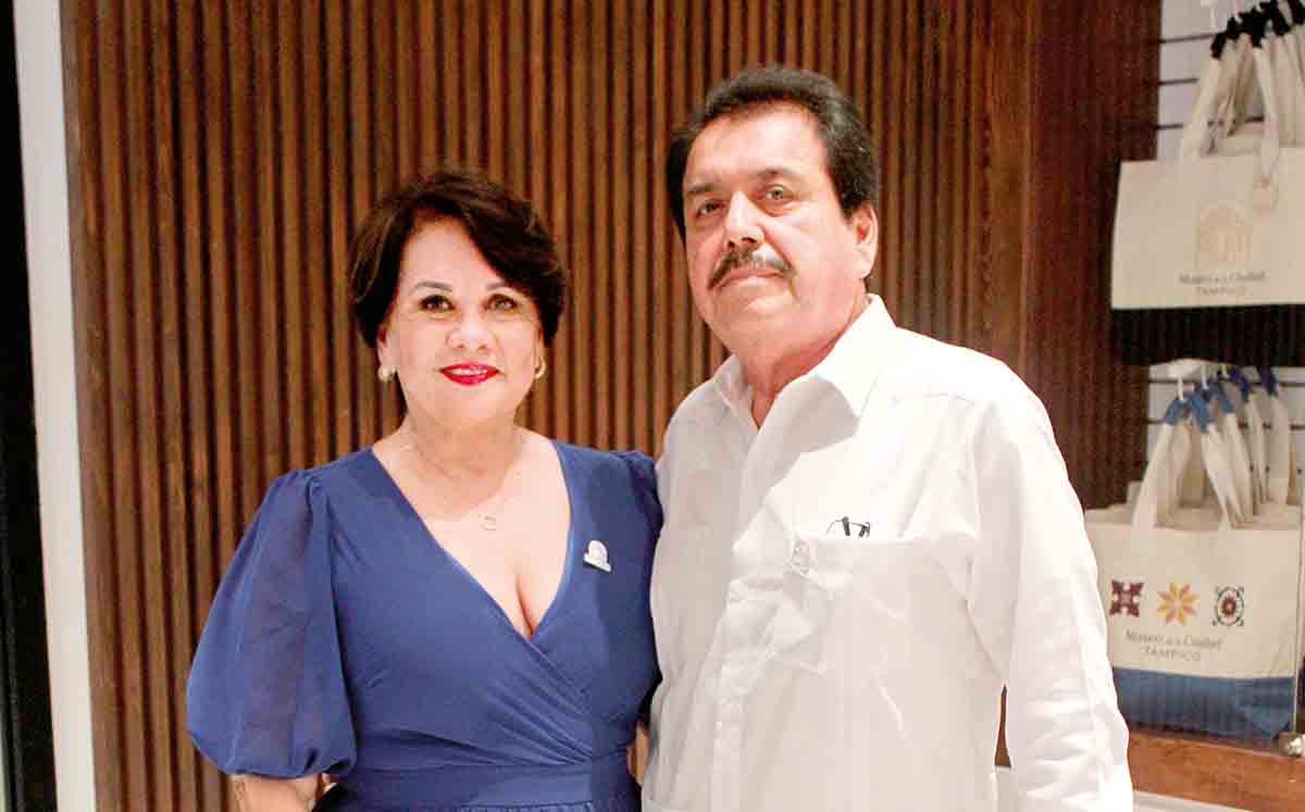 Asistentes del evento nos regalaron sus mejores sonrisas en el Museo de la Ciudad Tampico