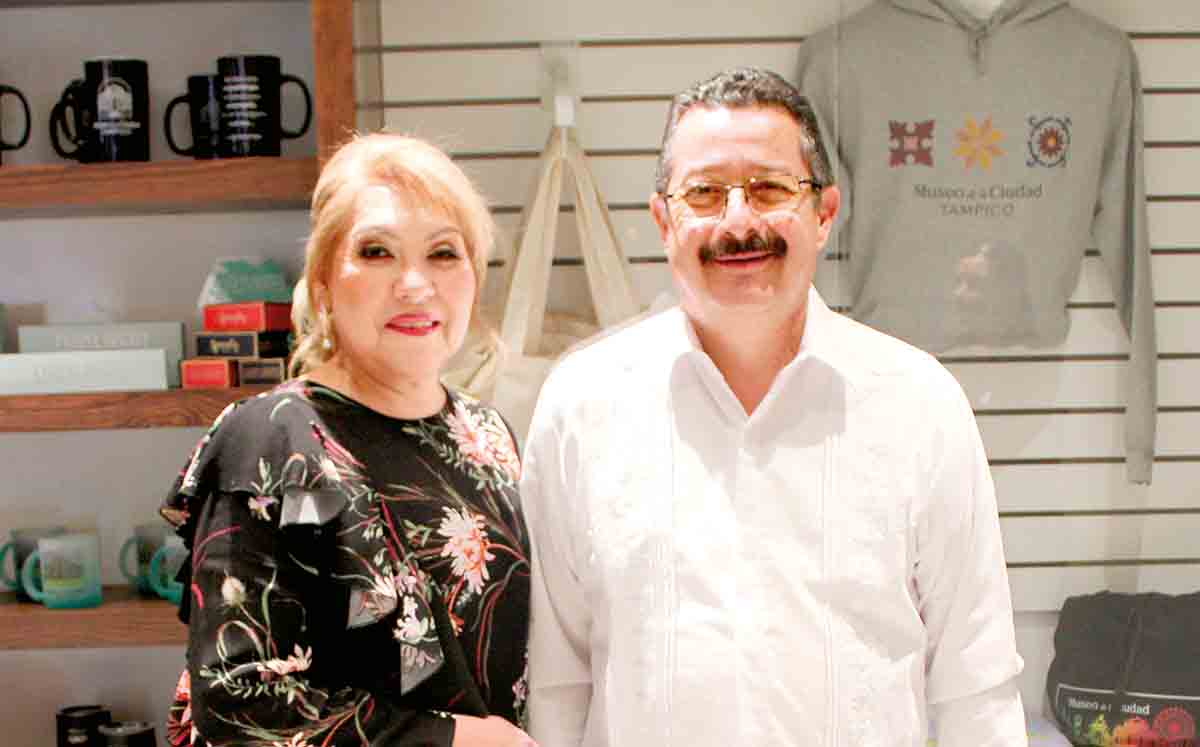 MARTHA DE VILLARREAL Y RAÚL VILLARREAL estuvieron presentes en la inauguración del Museo de la Ciudad Tampico