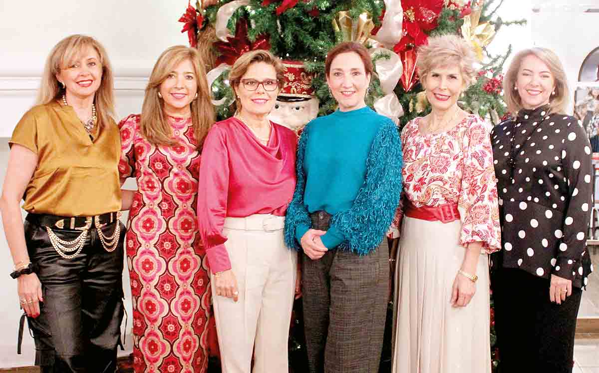 CHARY FERNÁNDEZ, ADRIANA QUIROGA, DIANA GUERRERO, MARTHA COLLADO, SANDRA DE LA GARZA Y ANALU RUIZ presentes en el Club Campestre Tampico