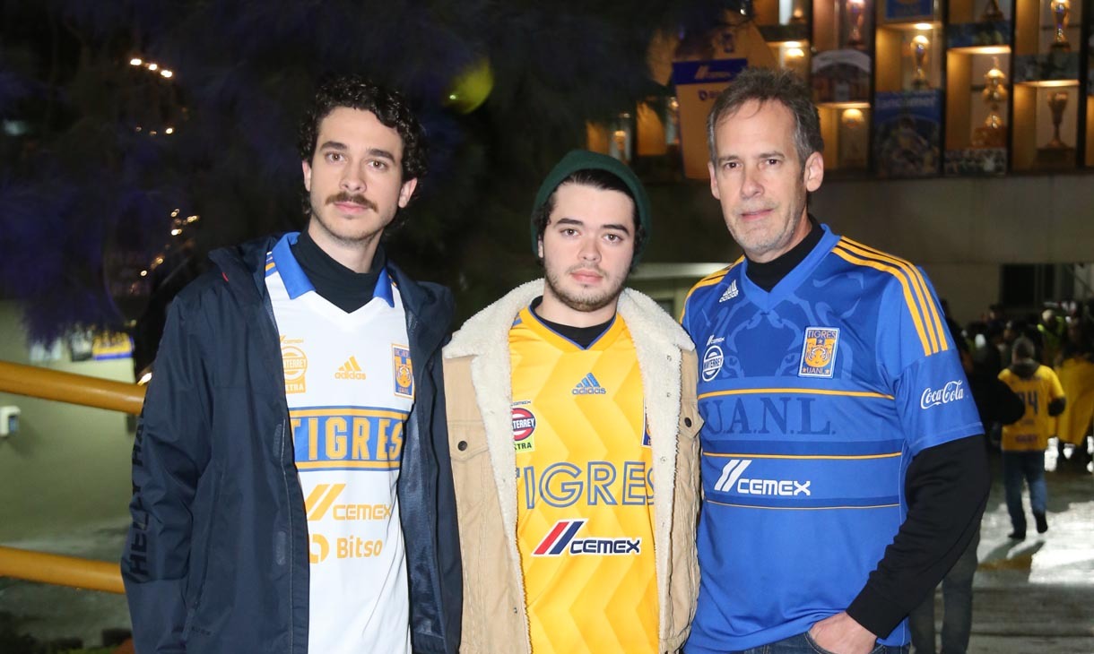 Gabriel Richardson, Marcelo Richardson y Reynaldo Richardson