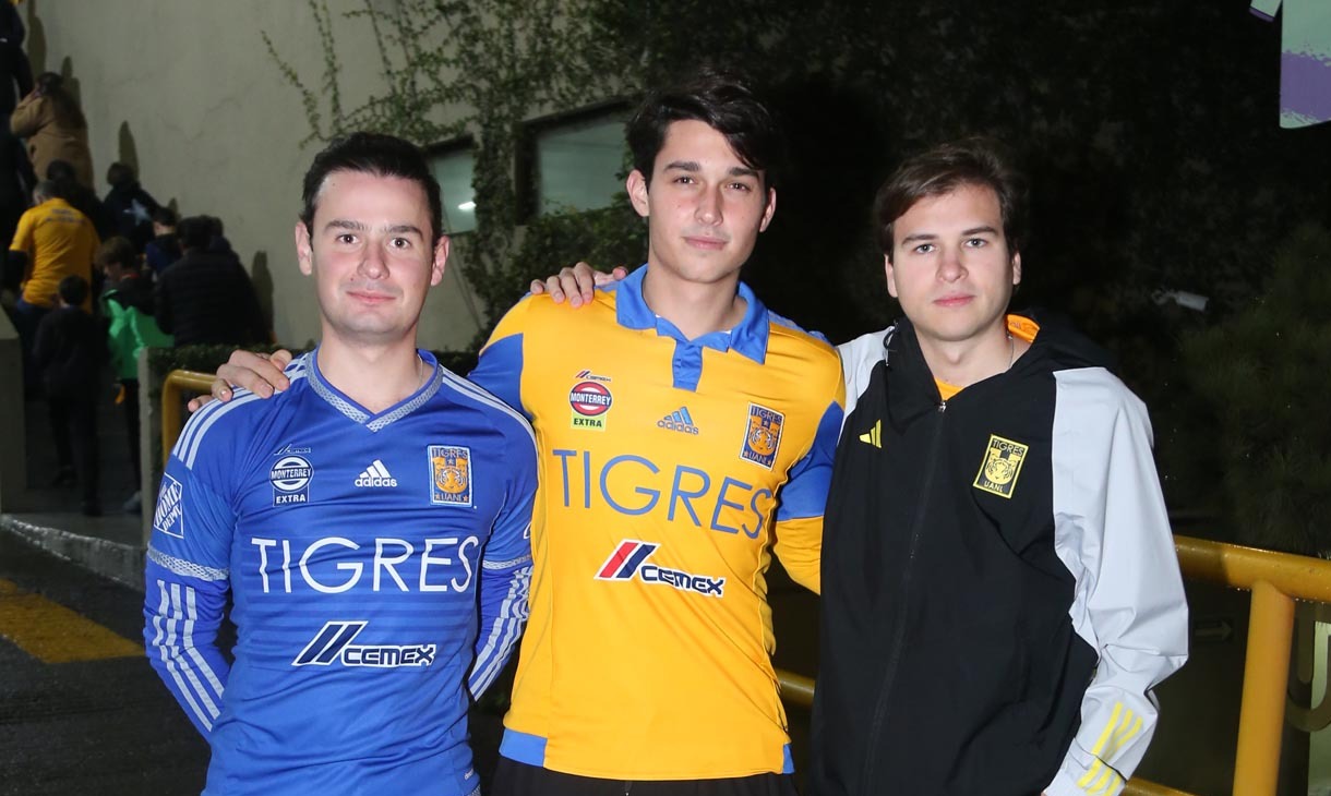 Rodrigo García, David De la Garza y Patricio Núñez