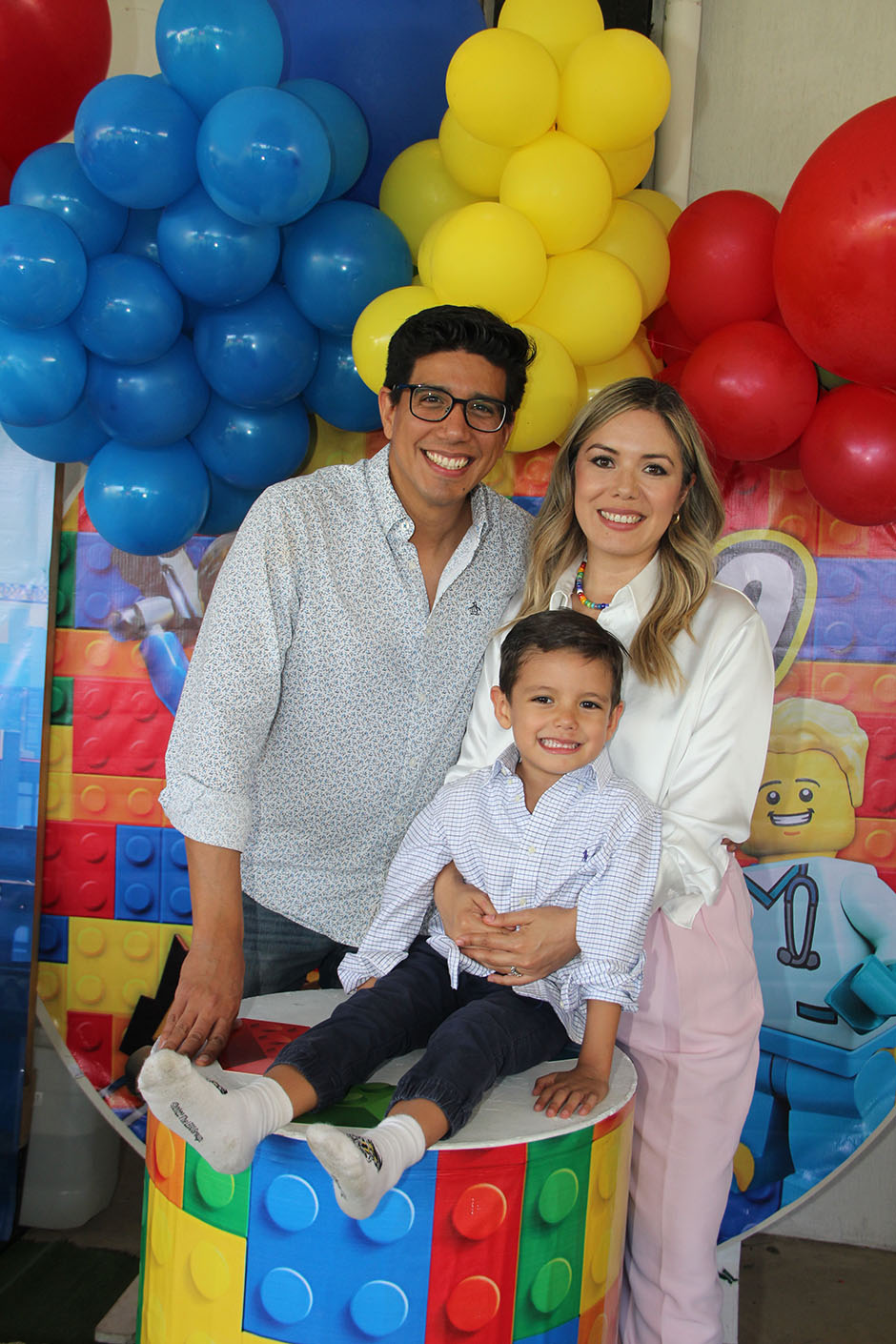 Carlos Andrés Melis, Marsela Viviana Núñez y Carlos Andrés Melis Núñez