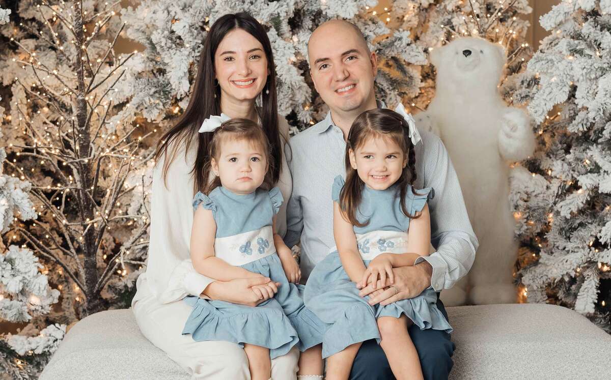 Cecilia Camou, Eduardo Cavazos, Anna Cavazos y Emma Cavazos