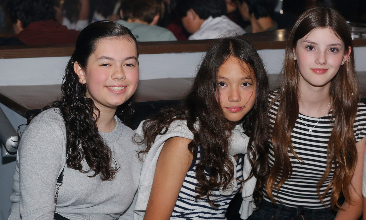 Daniela Arroyo, María Sofía Martínez y Valeria Welsh / Foto: Daniel Saldívar