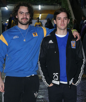 Federico Hinojosa, Chuy Delgado y Adrián Sheridan