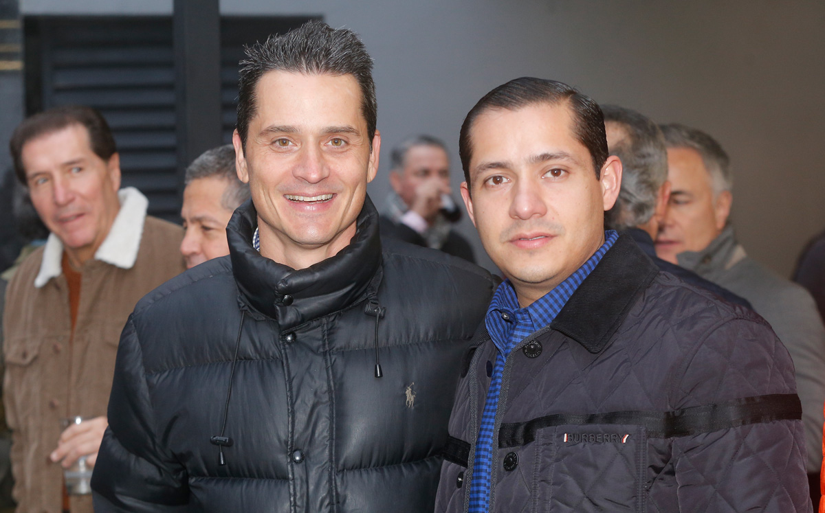 Fernando Margáin y Christian Hernández / Foto: Daniel Saldívar