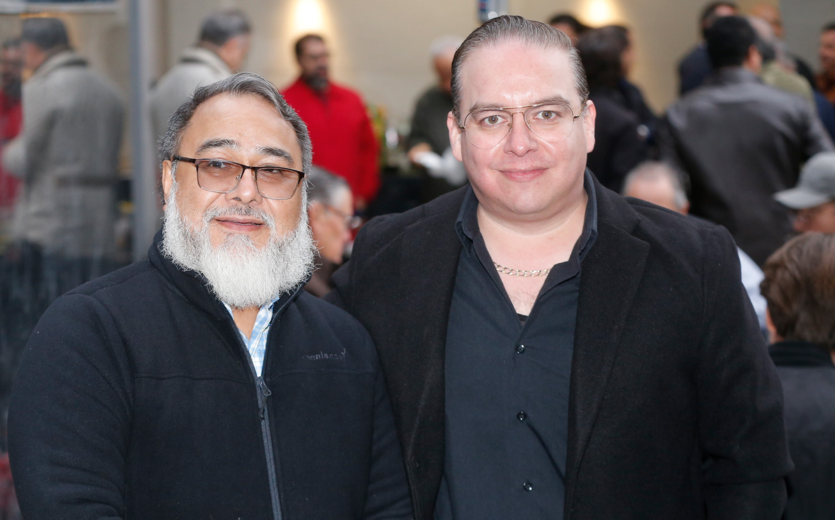 Jesús Morquecho y Enrique Frías / Foto: Daniel Saldívar