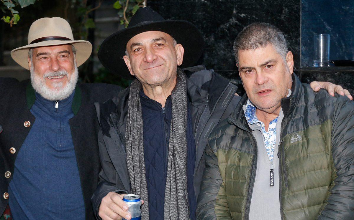 Renato Drexel, Moisés Melhem y Carlos Barrera / Foto: Daniel Saldívar