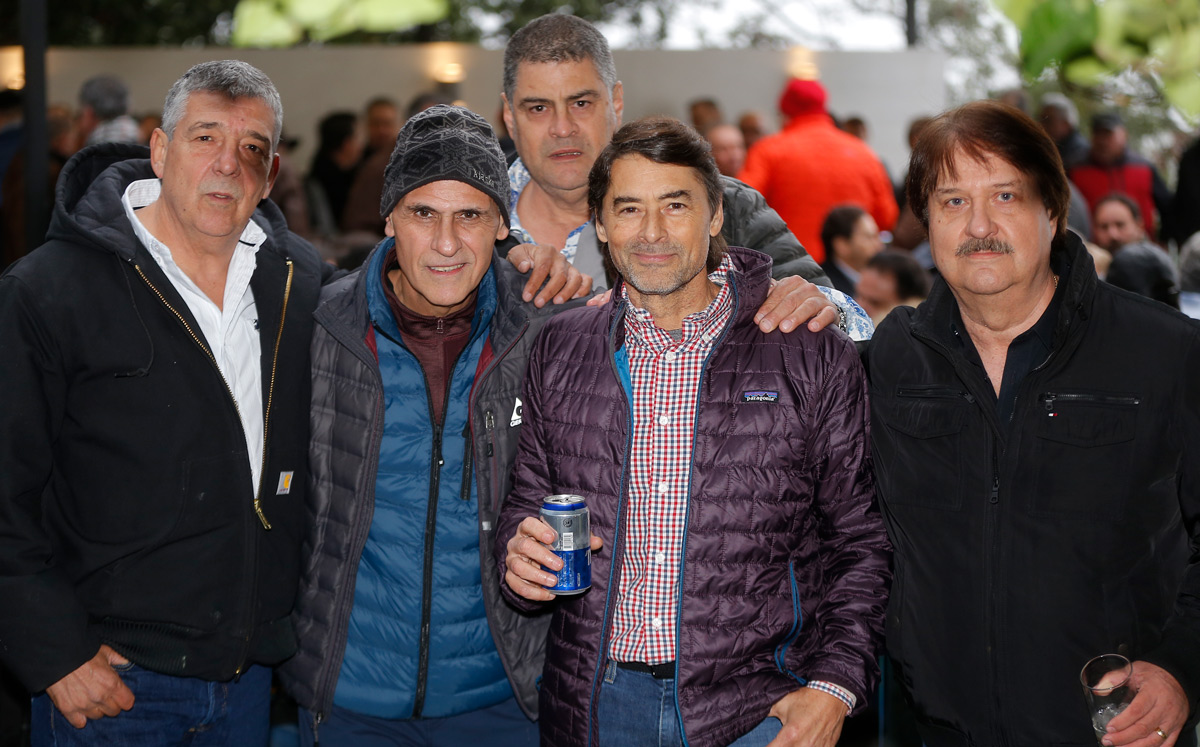 Víctor De los Santos, Carlos Karam, Eduardo Polín, Carlos Barrera y Rogelio Treviño / Foto: Daniel Saldívar