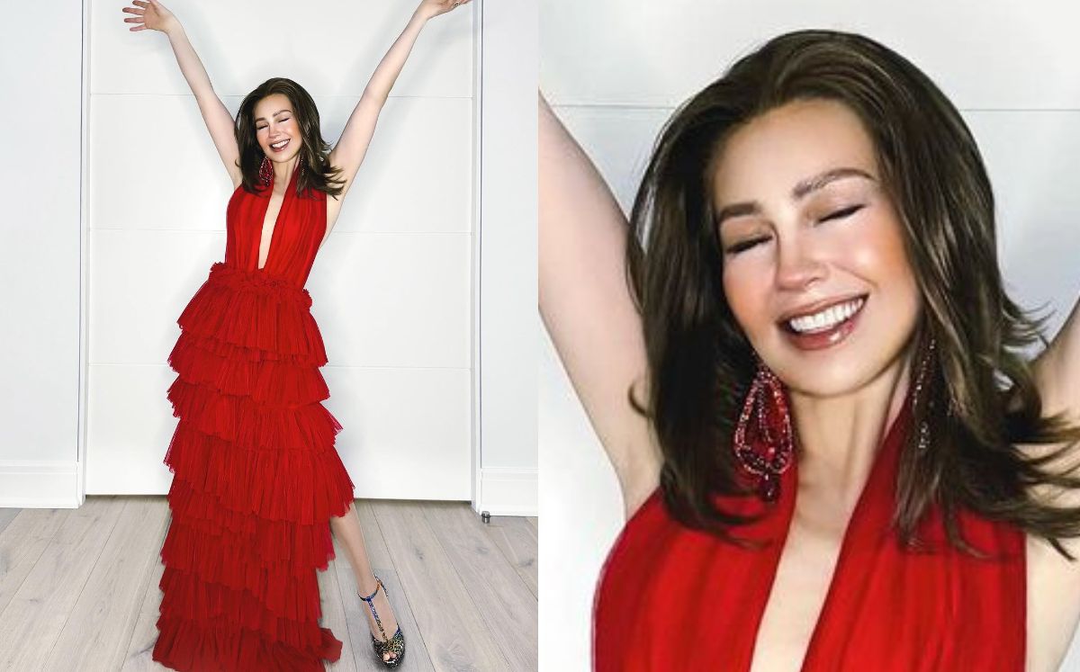 Thalía causa furor por exceso de retoques en sus fotos navideñas (Instagram)