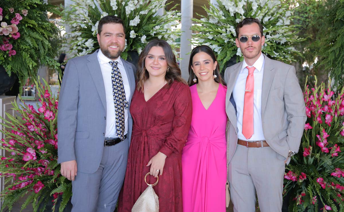 Alberto, Carolina, Nayibe y Pedro