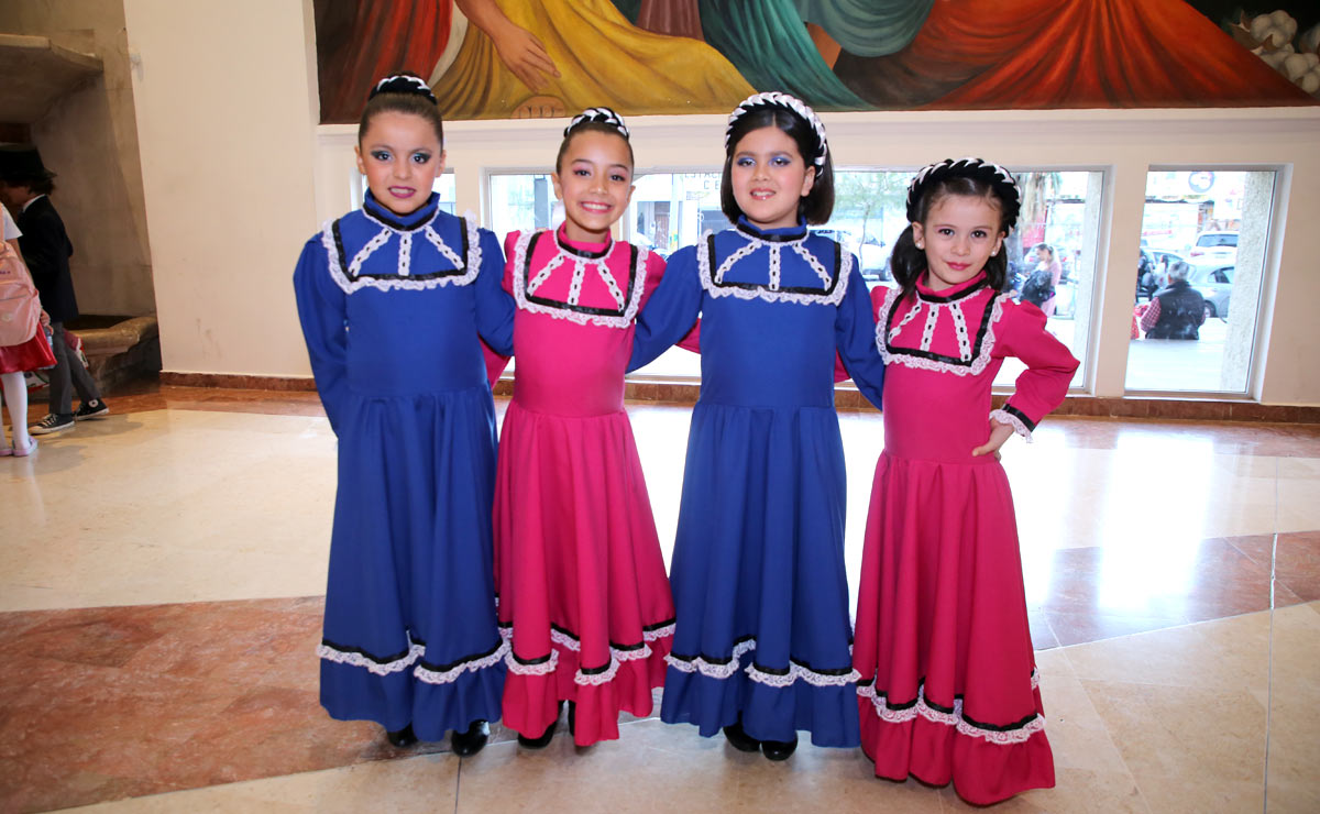 Hannia, Genoveva, Martina y Farah