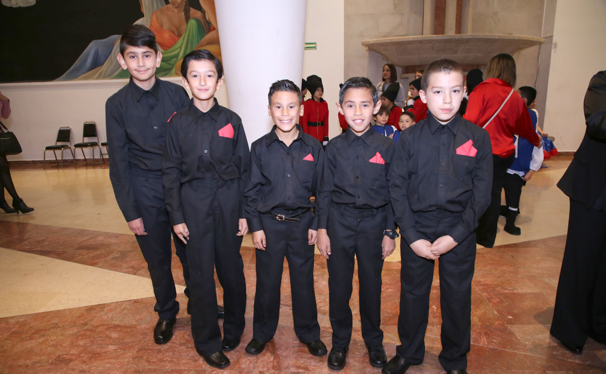 Mariano, Nacho, Rodrigo, Juan Pablo y Ángel