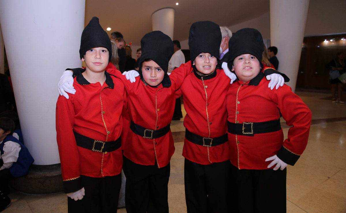 Nicolás, Samuel, Jan y Samir