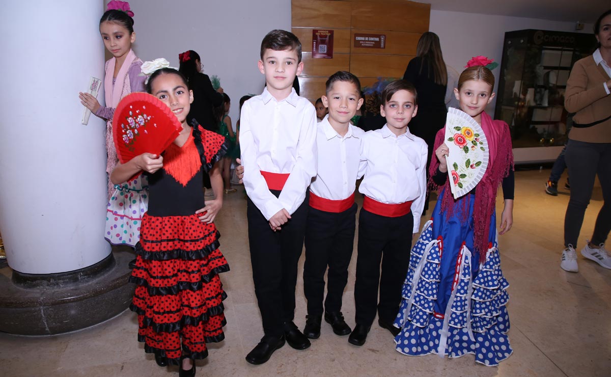 Paula, Daniel, José Luis, Diego y María Bárbara