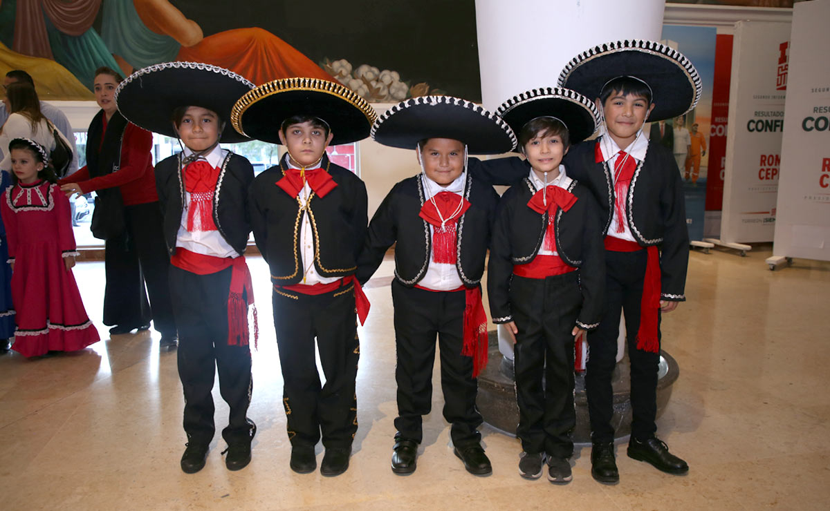 Santi, Mateo, Max, Antonio y Tiago