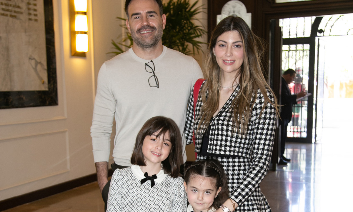 Sergio Guerra, Victoria Guerra, Isabella Guerra y Ruby Leija / Foto: Roberto Alvarado