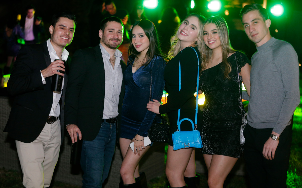 Andrés Villarreal, Evaristo González, Adriana Ureña, Fer Sánchez, Natalia Nava y Marcelo Salazar / Foto: Daniel Saldívar