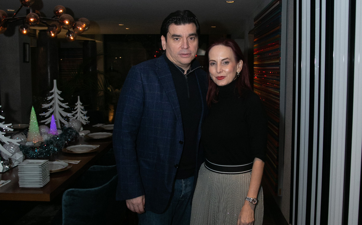 Arturo Moyeda y Mónica García de Moyeda / Foto: Daniel Saldívar