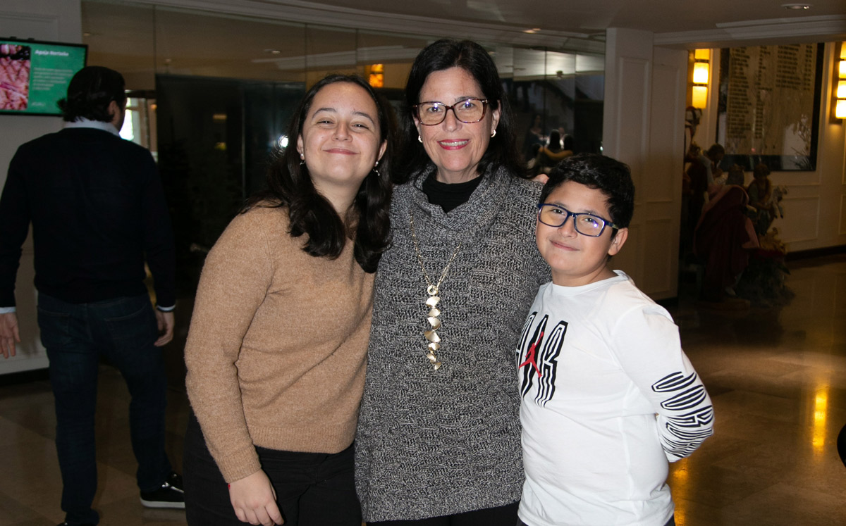 Elisa Vallecillo, Elisa Marino y Fernando Vallecillo / Foto: Roberto Alvarado