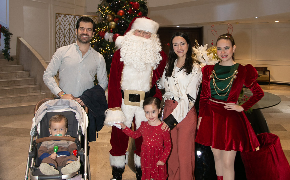Guillermo Muñiz, Elisa González, Maximiliano Muñiz y Emilia Muñiz / Foto: Roberto Alvarado