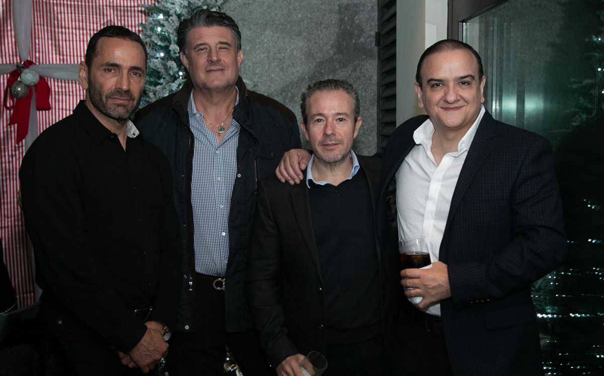 León Dachner, Enrique Jiménez, Luis Marroquín y Víctor Kuri / Foto: Daniel Saldívar