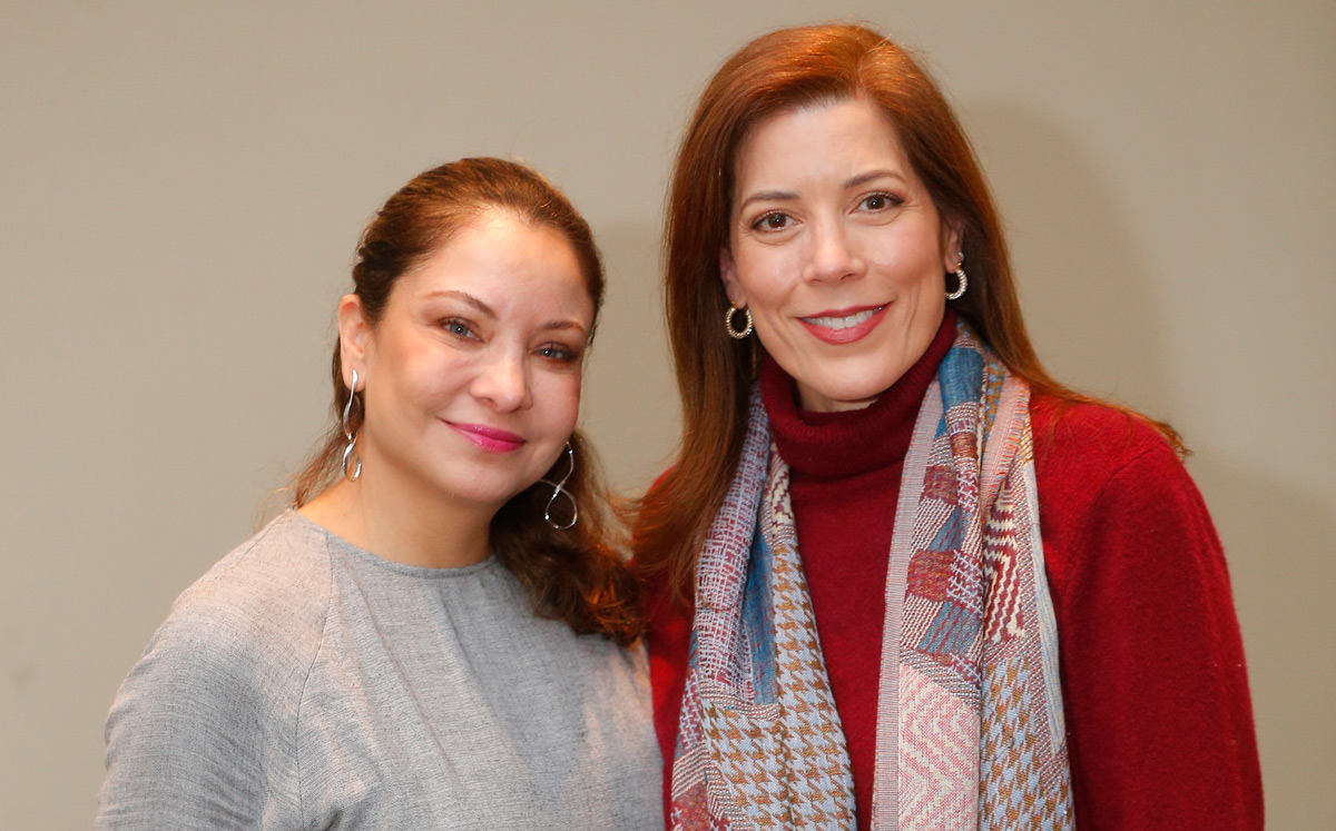 Leslie G. Novak y Majo Pardo / Foto: Daniel Saldívar