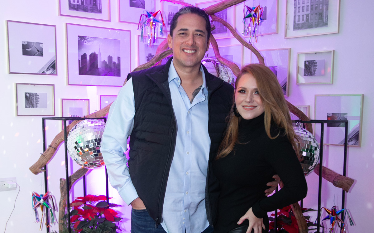 Orlando Loredo y Lily Pierce / Foto: Roberto Alvarado