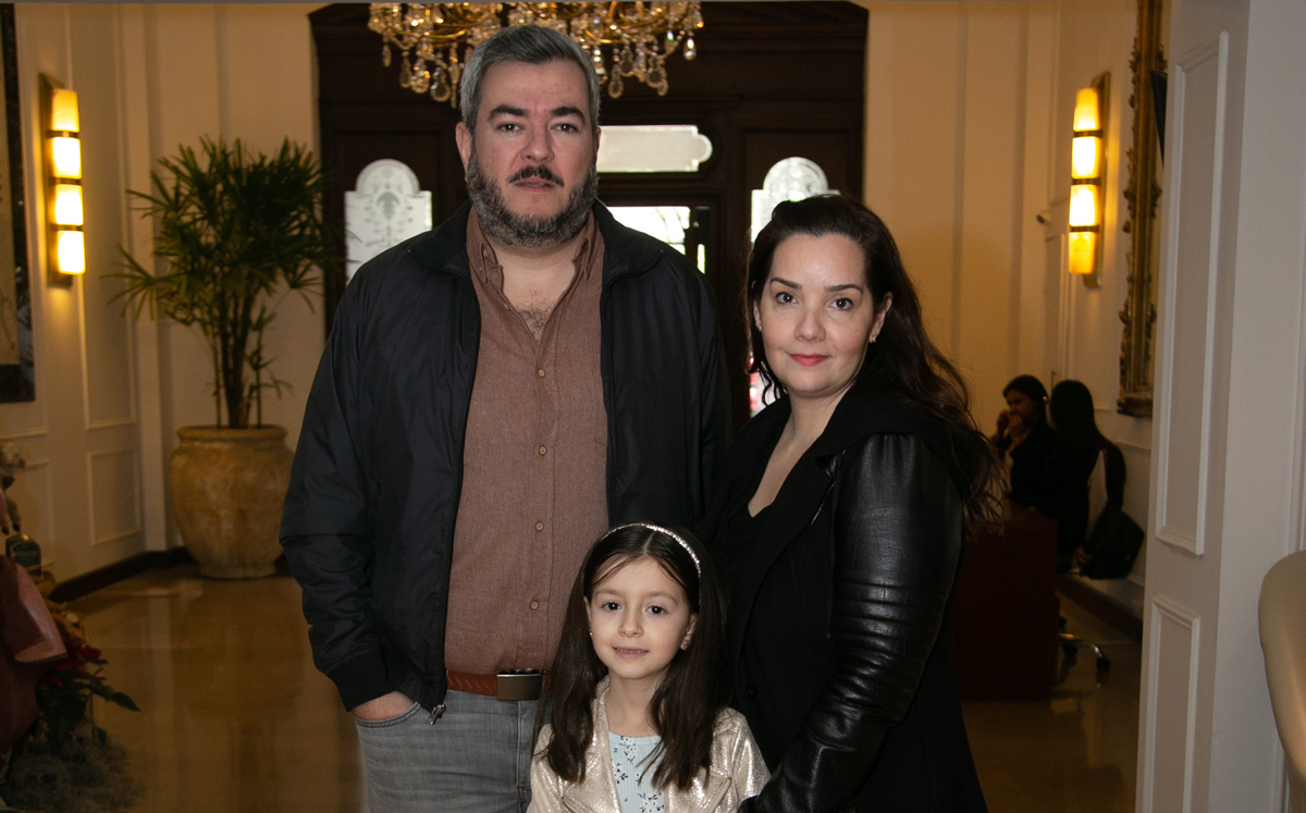 Óscar Elizondo, Lorena Fautsch y Ariana Elizondo / Foto: Roberto Alvarado