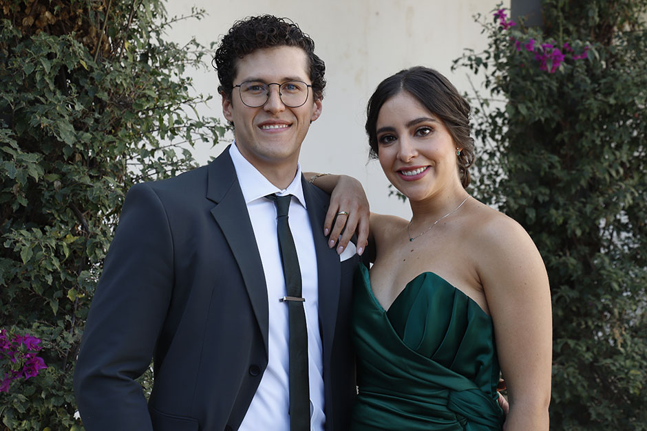Andrés Rojo y Mariana Saldaña López de Lara