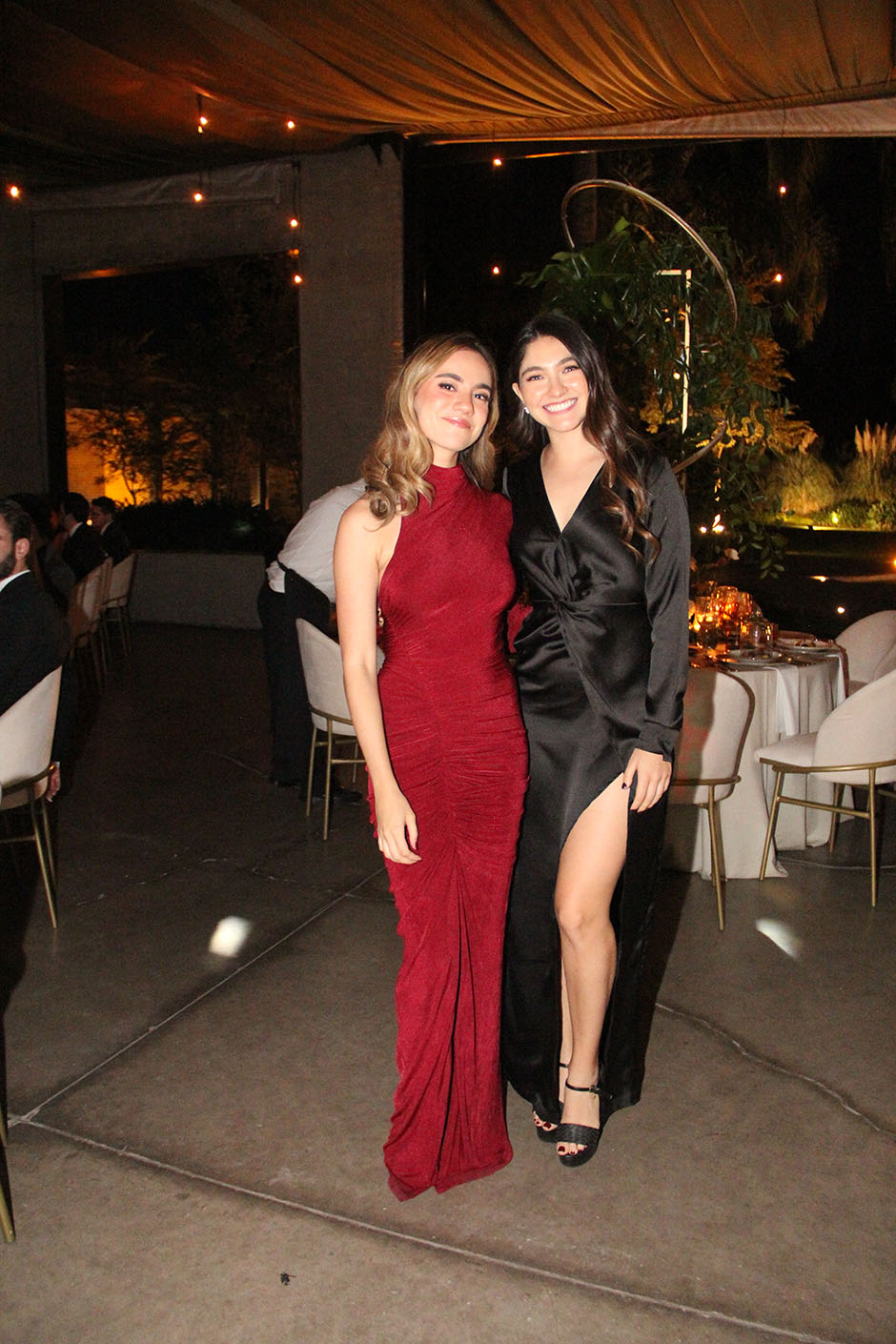 Andrea Salcido y Fernanda Voirol.