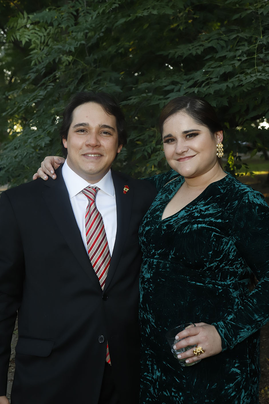 Anuar Salem y Paulina Novoa