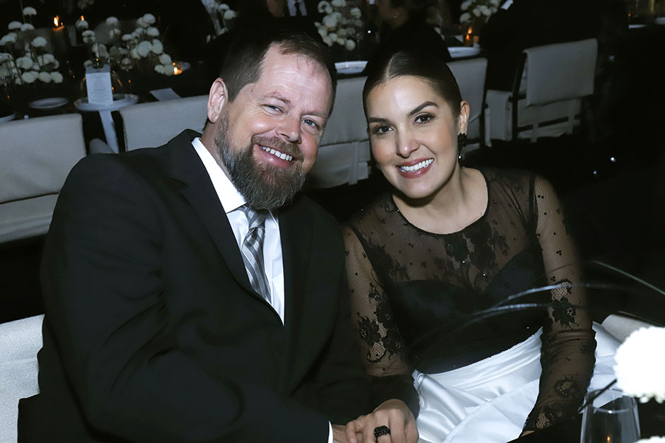 Arved Deecke y Fernanda Arellano