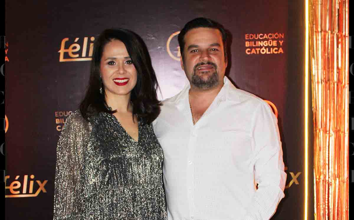 ALEJANDRA CASTRO y GUILLERMO MOYA disfrutaron de la cena de gala