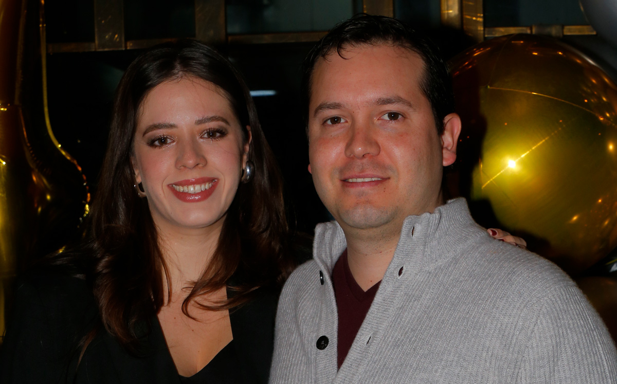 Ana Sofía Garza y Arturo Aguilera / Foto: Daniel Saldívar