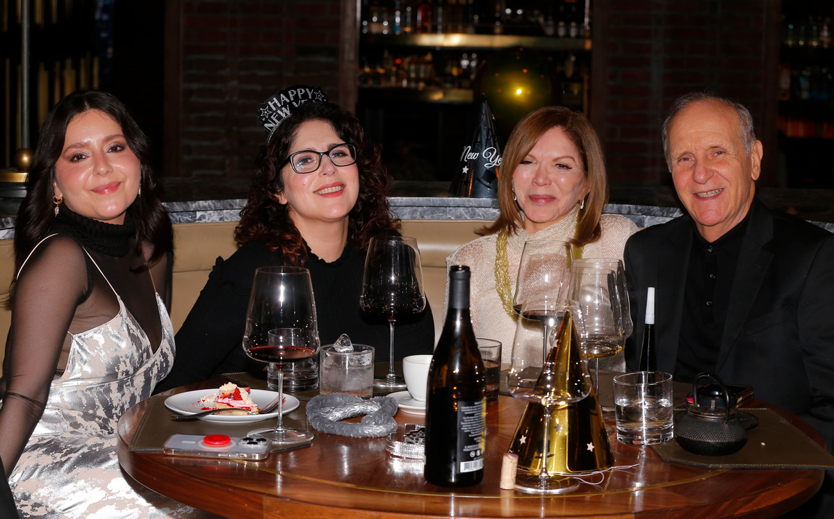 Diana Bovio, Marcela Bovio, Elena Bovio y Jorge Bovio / Foto: Daniel Saldívar