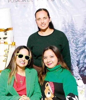 CLARA GOVELA, DELIA LÓPEZ Y JAZMIN ANTONIO NICANOR disfrutaron de su posada en el Hotel Posada de Tampico