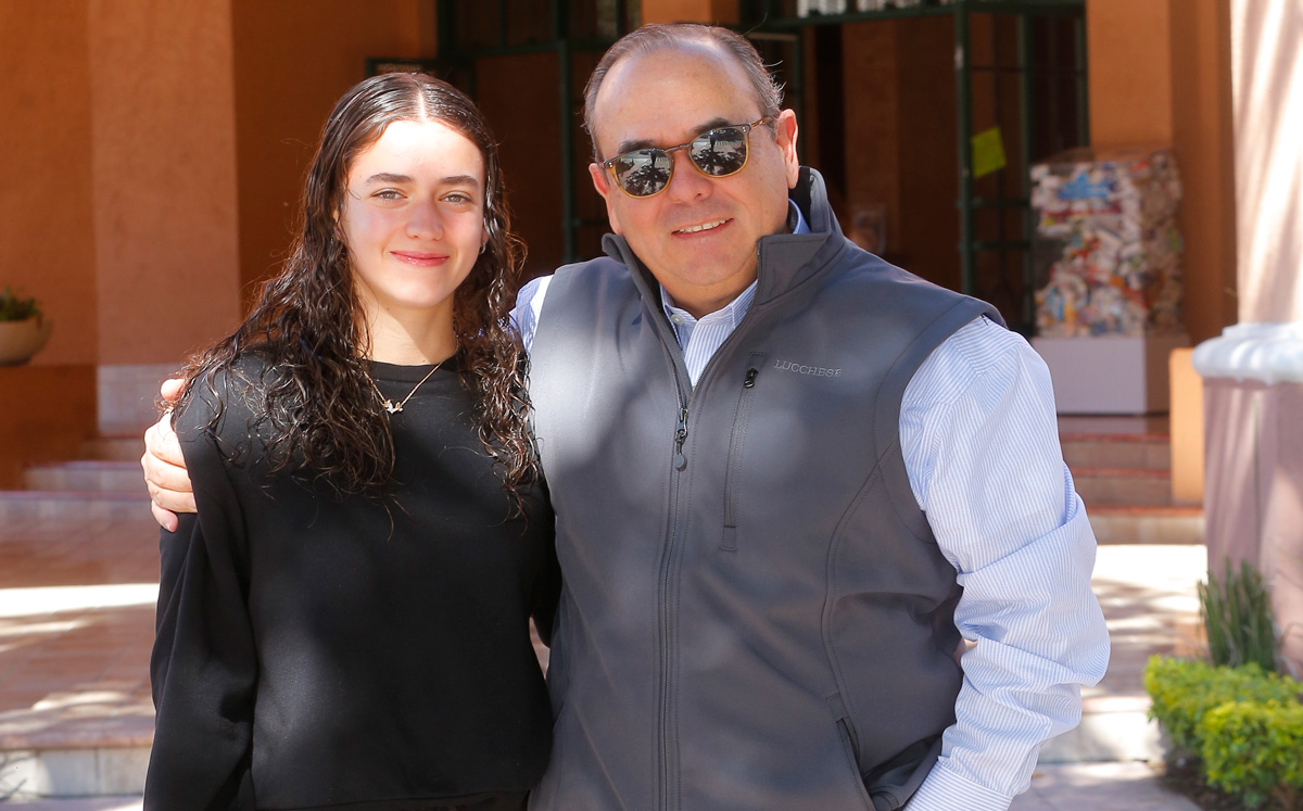 Romina Maldonado y Jorge Maldonado / Foto: Daniel Saldívar