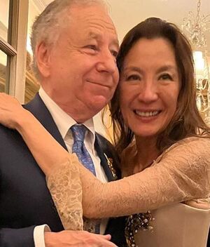 Quién es Jean Todt, el esposo de Michelle Yeoh: Instagram