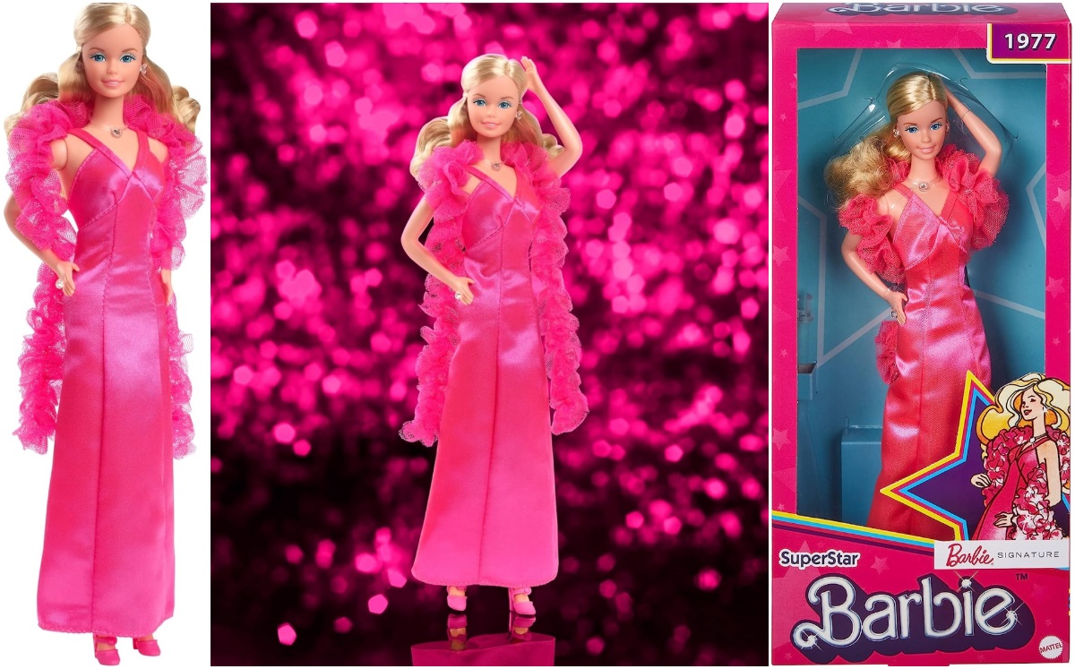 Margot Robbie: Barbie que inspiró su vestido para los Golden Globes (Foto: X)