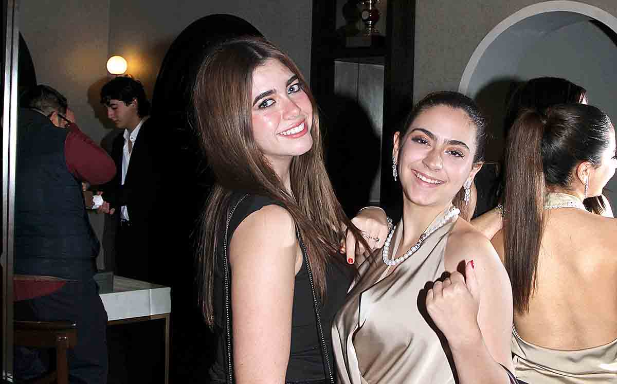 DOMINIQUE DESMEULES E ISABELA MAR  llegaron con sus mejores outfits al Club Campestre Tampico