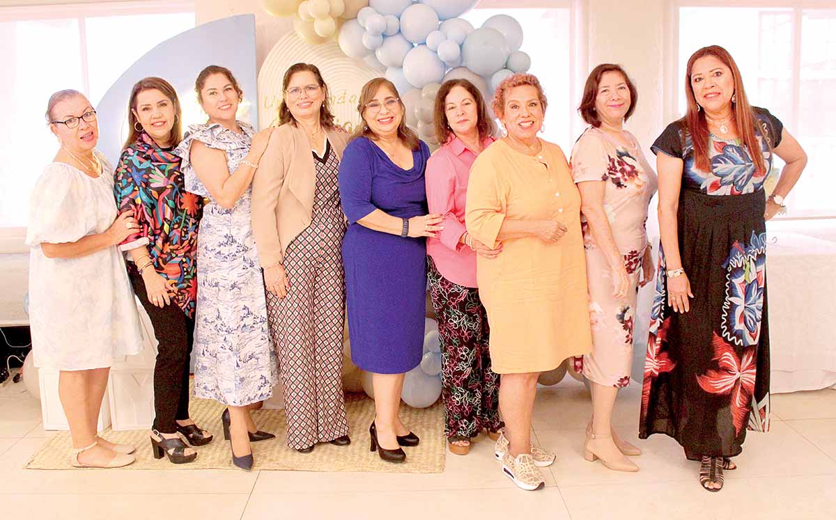 EUGENIA BRICEÑO DE VILLALOBOS, JANETH GUTIERREZ DE IBÁÑEZ, JUANA GORDOA DE RUIZ, MARÍA DEL PILAR ÁLVAREZ DE CERDA, PILAR SALDAÑA, ERIKA SANCHEZ