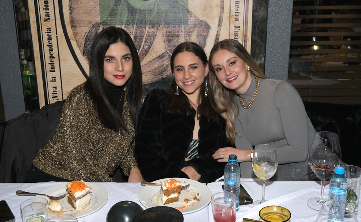 Andrea, Luisa y Paulina