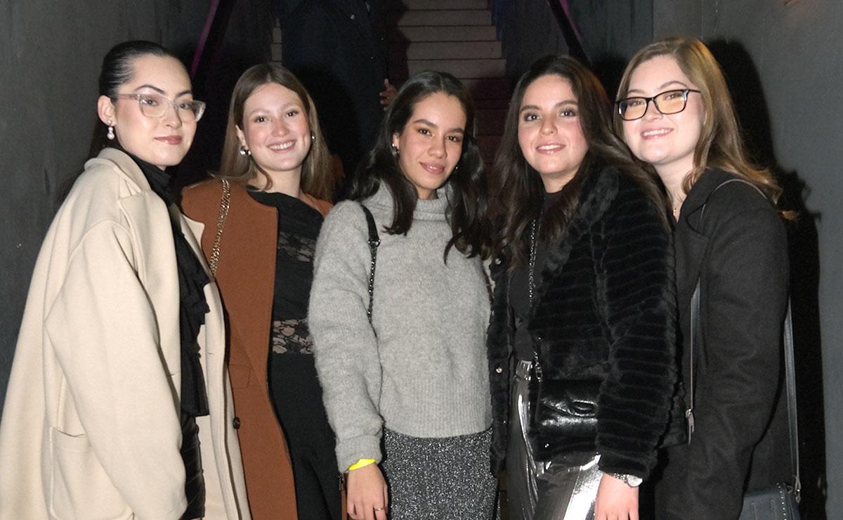 Bárbara, Estefy, Ale, Karla y Valeria